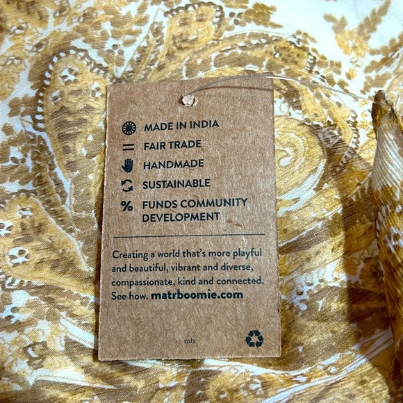 Matr Boomie fair trade sheer scarf - Picture 3 of 3